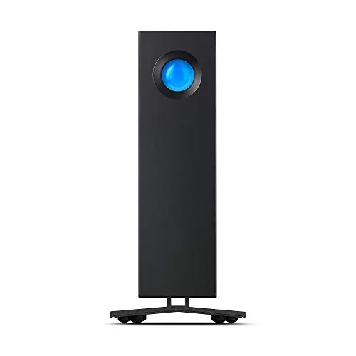 LaCie d2 Professional 10TB — USB‑C Disco duro externo de sobremesa, para Mac y Windows — incluye Rescue Data Recovery