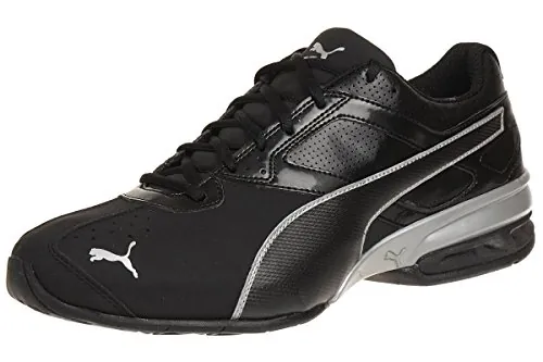 PUMA Men Tazon 6 FM Road Running Shoes, Puma Black-Puma Silver, 47 EU