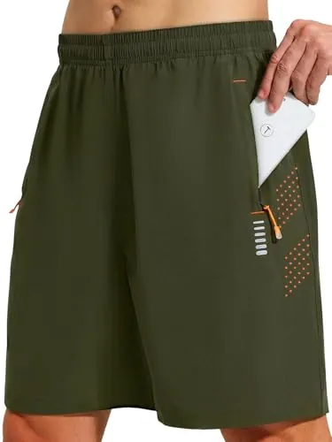 Cimic Pantalon Corto Hombre Running con Bolsillo Short Ropa Deporte
