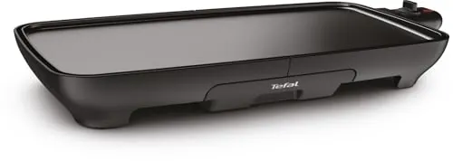 Tefal Málaga, Plancha de Asar de 2000W, Grill Eléctrico Antiadherente XL