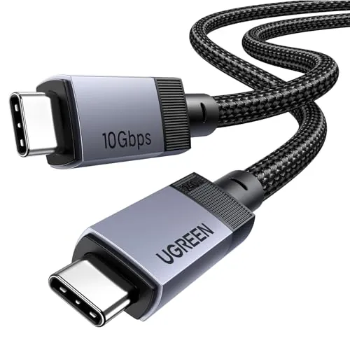 UGREEN Cable USB Tipo C 240W Vídeo 4K@60Hz USB 3.2 10Gbps (1M)