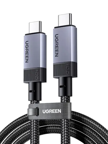 UGREEN Nexode Cable USB Tipo C 240W Vídeo 8K@60H USB4 GEN3 40Gbps (1M)