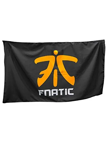 Fnatic Supporters Banner, Negro - 150cm x 90cm