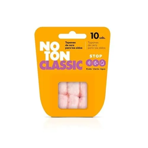 Noton Protectores Cera Oídos - 10 Tapones