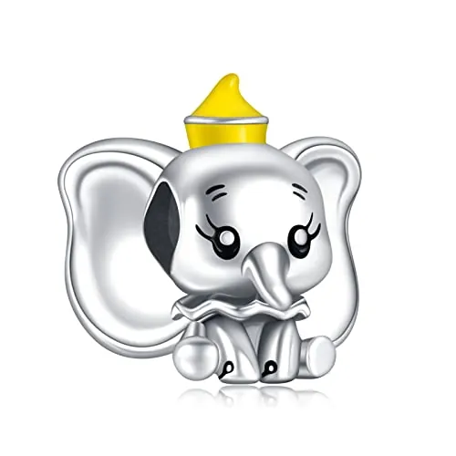 MGIUL Elephant Beads Charm Pendant Para Pulseras Collares Plata de ley 925 Colgantes Abalorios Joyas Regalo Para Mujer