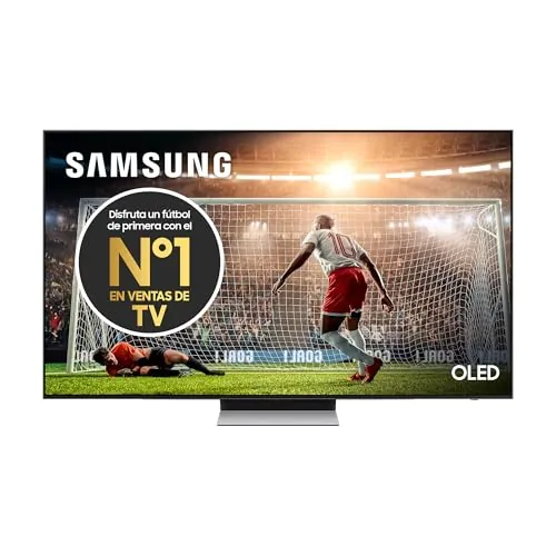 Samsung TV OLED 4K 2024 55S93D Smart TV de 55" con Más Brillo y Contraste, un Sonido de Cine con Q-Symphony, el Mejor Smart TV y GANA Todas Las partidas con Motion Xcelerator 144 Hz