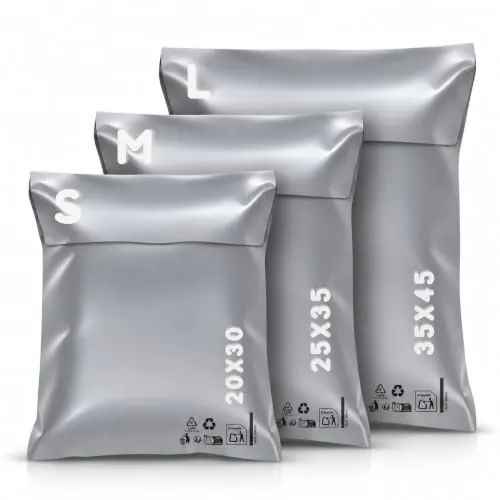 RAGO® Juego de 30 piezas Bolsas envio Vinted S-10 I M-10 I L-10 I Sobres Envios I Bolsas para envios de ropa vinted I Embalaje para envíos I Bolsas de envio paquetes vinted