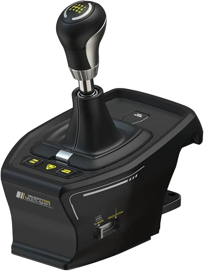 Turtle Beach VelocityOne Multi-Shift Cambio de marchas universal y freno de mano para PC con Windows 10/11, Xbox Series X|S y Xbox One