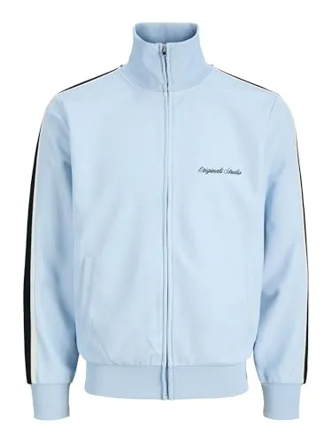 JACK & JONES Sweat High Neck Jorcotedazur - Sudadera de Cuello Alto, Azul de Cachemira, Talla M, para Hombre