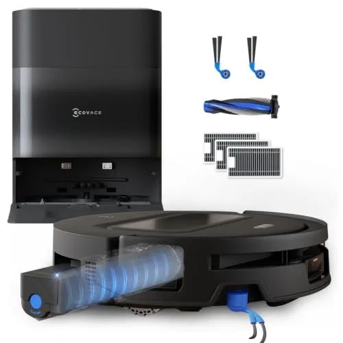 ECOVACS T90 MAX Pro Care Kit Robot Aspirador y Fregasuelos, Mejora T50