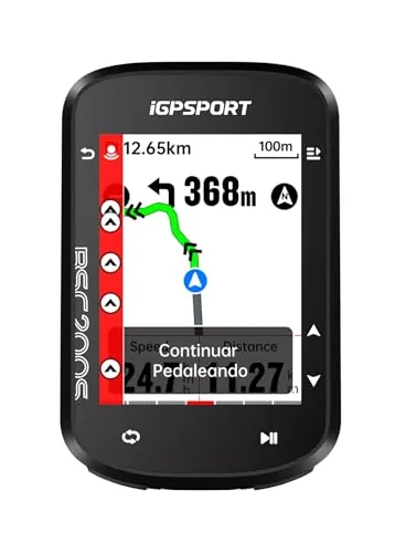 iGPSPORT BSC200S Ciclocomputador GPS,Pantalla Color 2,4" Navegación de Ruta