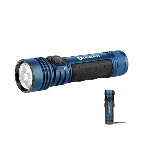OLIGHT Seeker 4 Pro Linterna LED 4600 Lúmenes 260 m Recargable USB-C
