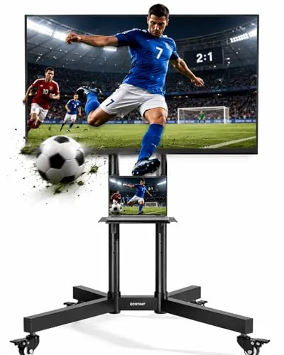 ECOTINY Soporte de TV Enrollable para televisores de 32 a 85 Pulgadas