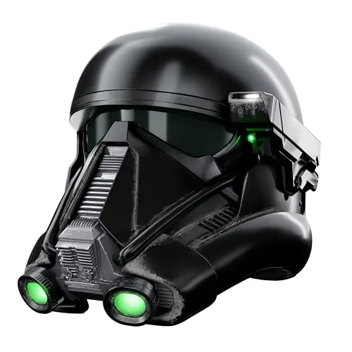 Star Wars The Black Series, Casco electrónico premium de Imperial Death Trooper, Artículo para juego de rol de adultos