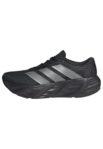 adidas Mujer Galaxy 8 Running Shoes, Core Black/Iron Met./Carbon, 40 EU
