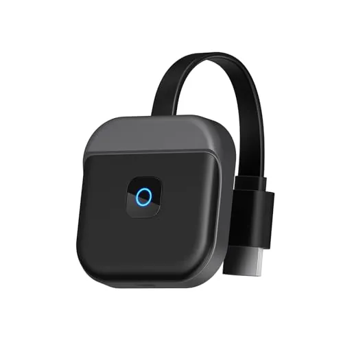 OBEST Wireless HDMI 4K Adapter 5G/2.4G Kabellos HDMI Miracast Dongle, Screen Mirroring Display Transmitter Receiver, Video Dateien Streaming Von Apple Android Phone Tablet PC Zum TV Projektor Monitor