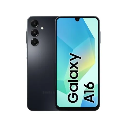 Samsung A165 Galaxy A16 (6.7'' - 128 Go, 4 Go RAM - Non EU, Garantie 2 ANS Par HEM) Bleu Nuit
