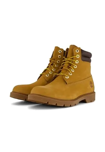 Timberland 6 Inch WR Basic, Botas de Moda Hombre, Wheat Nubuck, 45 EU