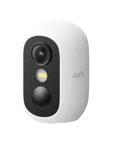 eufy Security eufyCam C35 cámara de vigilancia WiFi Exterior e Interior, Instalación magnética, batería de 180 días, HD 1080p, visión Nocturna, sin cuotas mensuales, Compatible con Homebase 3