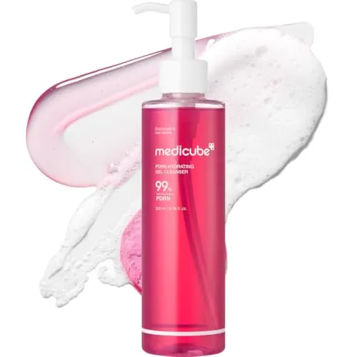 medicube PDRN Jelly to Foam Cleanser, Gentle Low pH Hydrating Cleanser
