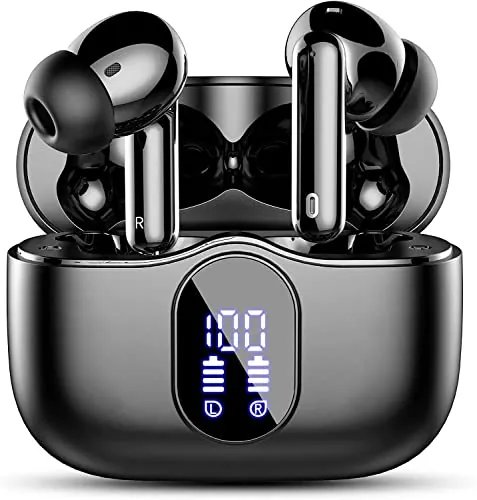 Auriculares Inalámbricos Bluetooth, Auriculares Bluetooth 5.3, HiFi Estéreo