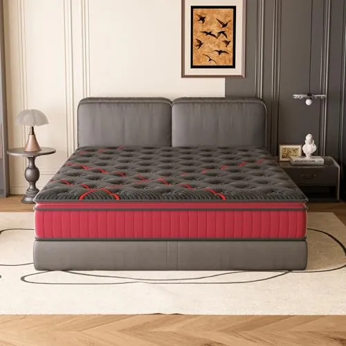 DEWINNER Colchón 160x200 cm, Muelles Ensacados Reforzados, Altura 30 cm | Firmeza Media, Transpirable, Hipoalergénico, Ergonómico, Gran Firmeza y Adaptabilidad Premium, Oeko-Tex y CertiPUR-US
