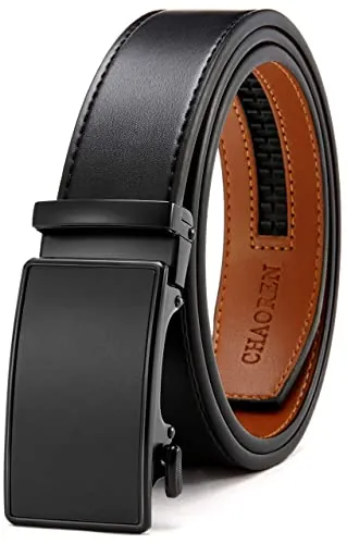 CHAOREN Cinturones Hombre Cureo, Automático Cinturón, Cinto Ancho 35mm