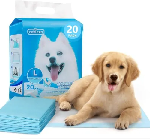 Nobleza - 120 x Empapadores Perros Alfombrilla higiénica de Entrenamiento para Perros. Ultraabsorbente 90cm*60cm