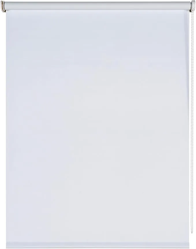 Estores enrollables Opacos Premium, Estor Opaco para Máxima Privacidad con Fácil Instalación en Techo o Pared, Persiana Opaca para Salon o Dormitorio STORESBASIC Blanco 200x250