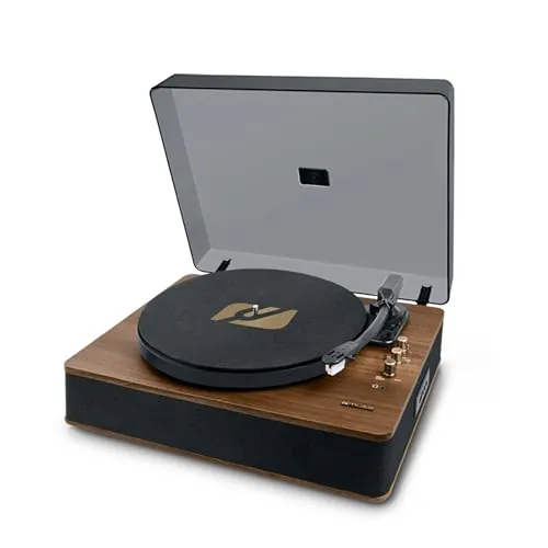 Muse MT-106 BT Giradiscos Estereo Madera
