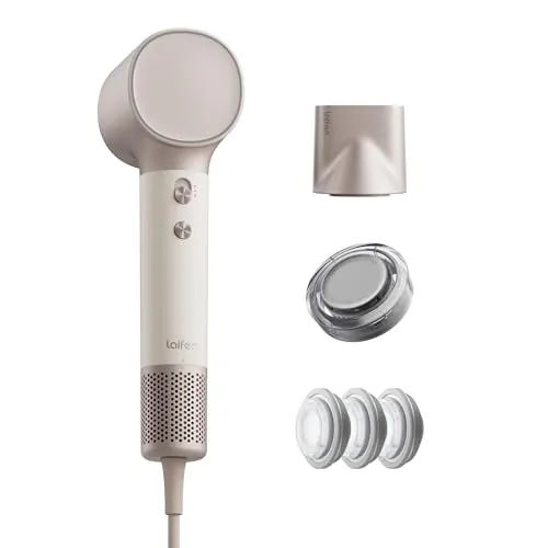 Laifen Neo Special Secador de Pelo con Tecnología de Infusión de Aceite, Secado en 3 Min, Motor 110.000 RPM y 200M Iones, Incluye Boquilla Nutritiva y Alisadora Magnéticas, Control 58°C (Negro Ónix)
