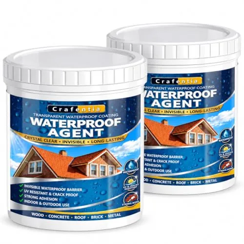 Revestimiento Impermeable, Sellador Invisible Impermeable Transparente 2KG