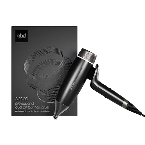 ghd Speed - Secador Iónico Profesional Ultra-Rápido - Negro