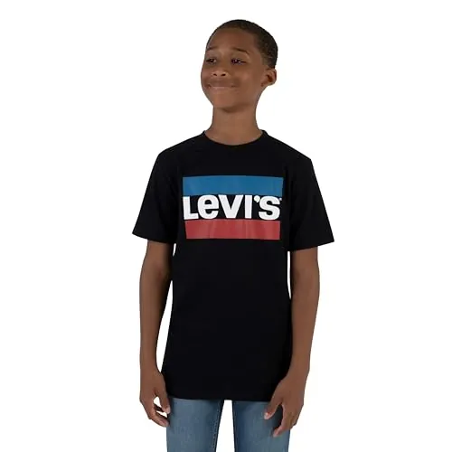 Levi's Lvb sportswear logo tee Niños Negro (Black) 12 años