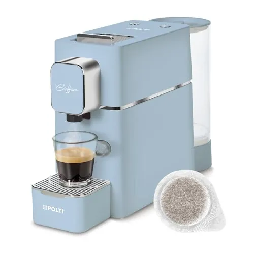 Polti Coffea S15LB, Cafetera Espresso con Cápsulas E.S.E. 44 mm