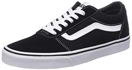Vans Ward, Zapatillas Hombre, Black and White, 44.5 EU