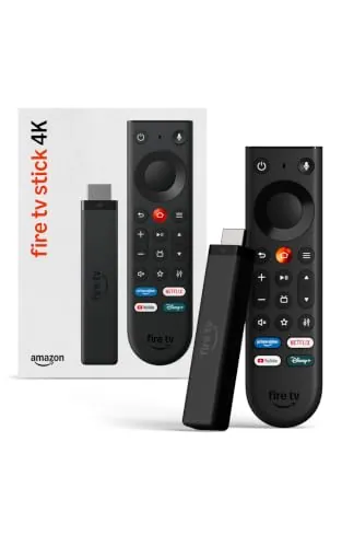 Amazon Fire TV Stick 4K (última generación): streaming 4K sencillo con nuevo mando Fire TV; ten todas tus apps en un solo lugar, TV gratuita y en directo, y encuentra series más rápido con Alexa+