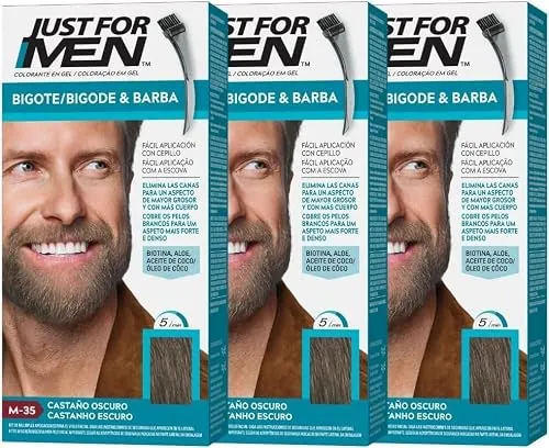 Just For Men Tinte en Gel para Hombre M35 (3 Pack)