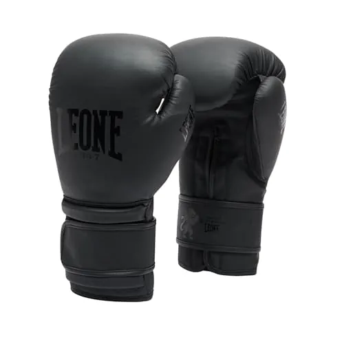 LEONE 1947 GUANTES DE BOXEO EN BLANCO Y NEGRO, 10 oz, GN059