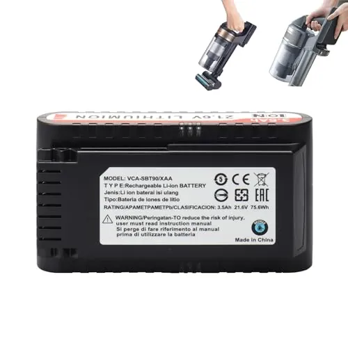 MXJFYY Batería de Repuesto de 21,6 V y 3,5 Ah para Samsung Jet 75, Jet 90 Series aspiradoras de Varilla inalámbricas, batería de Iones de Litio Compatible con el Modelo VCA-SBT90/XAA