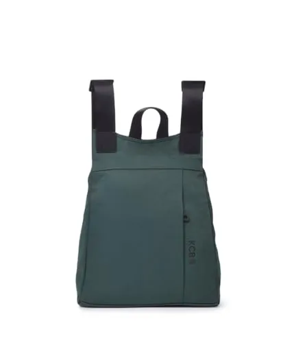 KCB Mochila Antirrobo Pequeña Maze | 100% Vegano | Color Verde