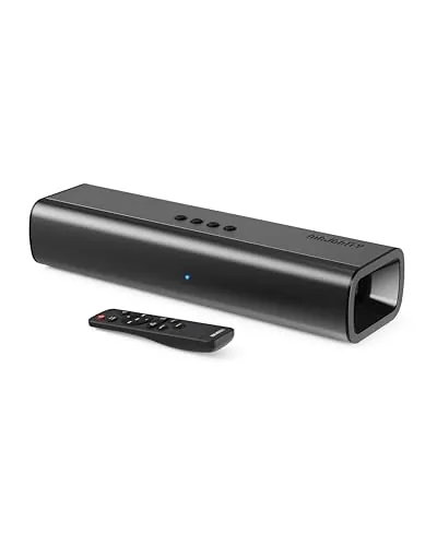 MAJORITY Naga 40 Barra de Sonido TV | Soundbar Bluetooth | 80W 2.0 Altavoces para TV | HDMI ARC Sound Bar Altavoz | 40cm Barra de Sonido PC | Kit de Montaje en Pared y Mando a Distancia Incluidos