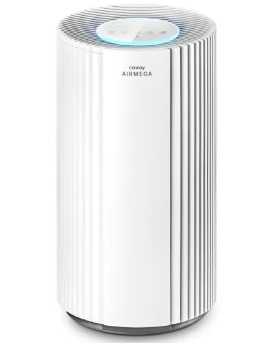 COWAY Purificador de Aire Espacios Grandes Hogar, Filtro HEPA, AIRMEGA 350