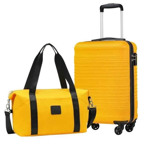 COOLIFE Ryanair Maleta Cabina 55x35x20cm + 40x25x20 Equipaje Mano EasyJet