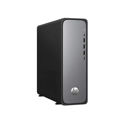 HP Ordenador de sobremesa OmniDesk Slim (Intel 300, 8GB, Wi-Fi 6, 256GB, Windows 11 Home) - Gris
