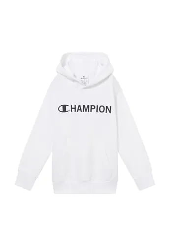 Champion Sudadera con Capucha para niño, Blanco, L