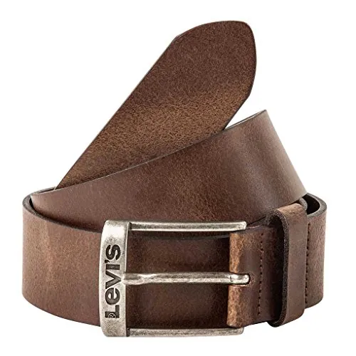 Levi's New Duncan, Cinturón Unisex adulto, Marrón (Dark Brown), 110