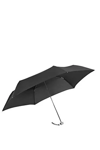 Samsonite Rain Pro 3 Manual de sección Ultra Mini paraguas plana 22.5 cm, negro