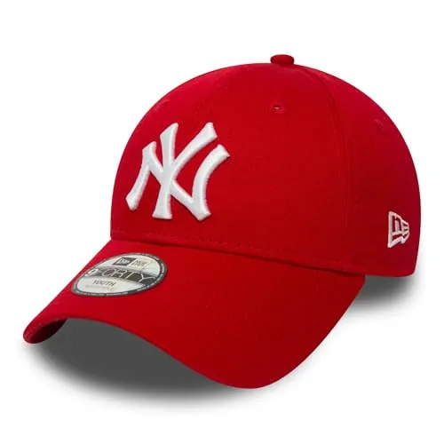 New Era 9FORTY - Gorra unisex para niños, color rojo, Niño (Child)