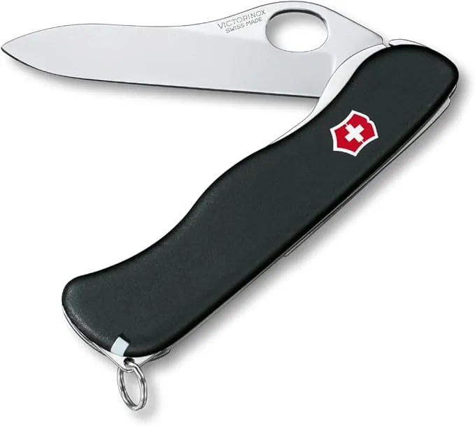 Victorinox Sentinel Clip M, 111 mm, color Negro